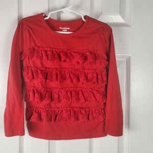 Garanimals size 4t lace ruffle shirt